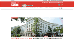 Desktop Screenshot of berliner-kurier.de